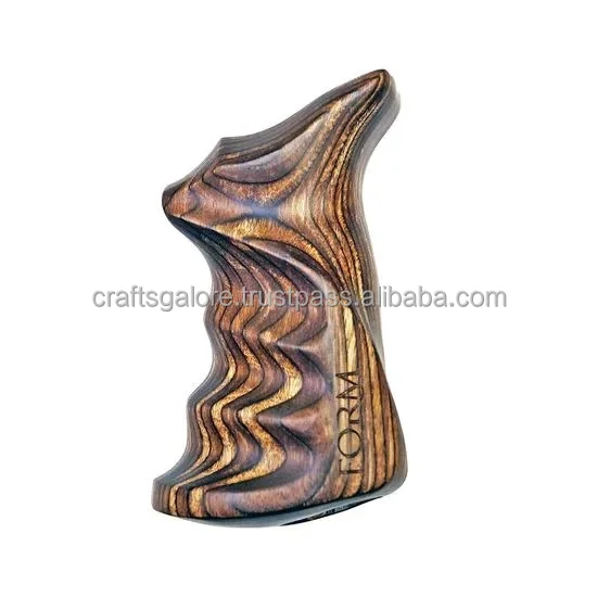 Handmade Gun Handle Accessories for a Custom Firearm Look made by skilled artisans of crafts galore