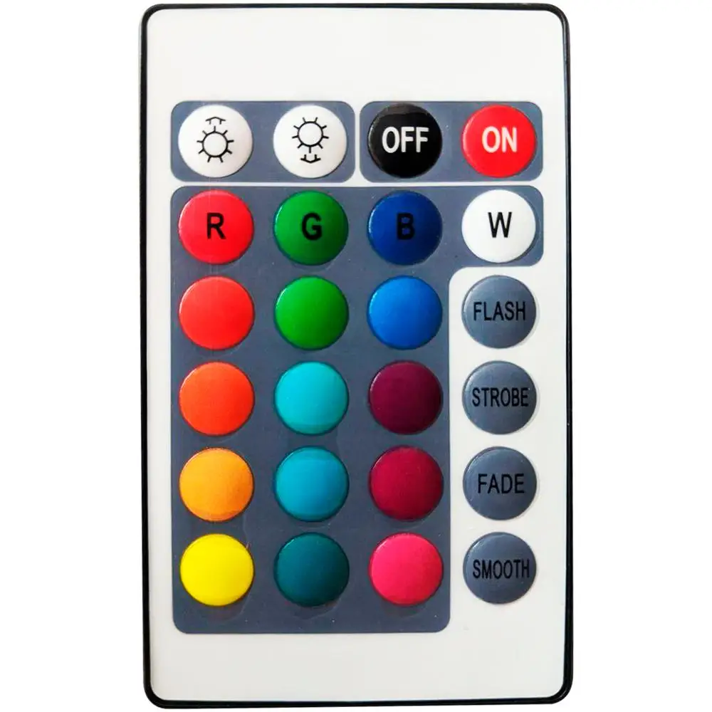 72 Вт RGB контроллер с ИК дистанционным 24-кнопочным диммером для светодиодной ленты 12 В напряжение ROHS сертифицирован