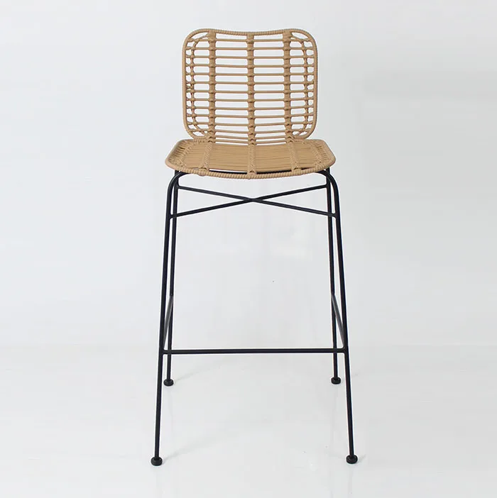 Rio Stackable Rattan Barstool for Event Rental