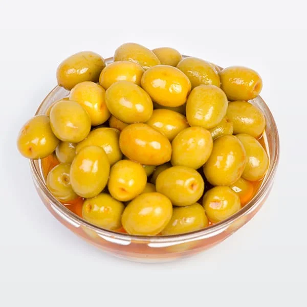 Wholesale Canned and Well Preserved Olives Bulk Suppliers BRC Fresh Color: Green 100 Maturity COMMON Cultivation 0.5 Kg MANZANIL