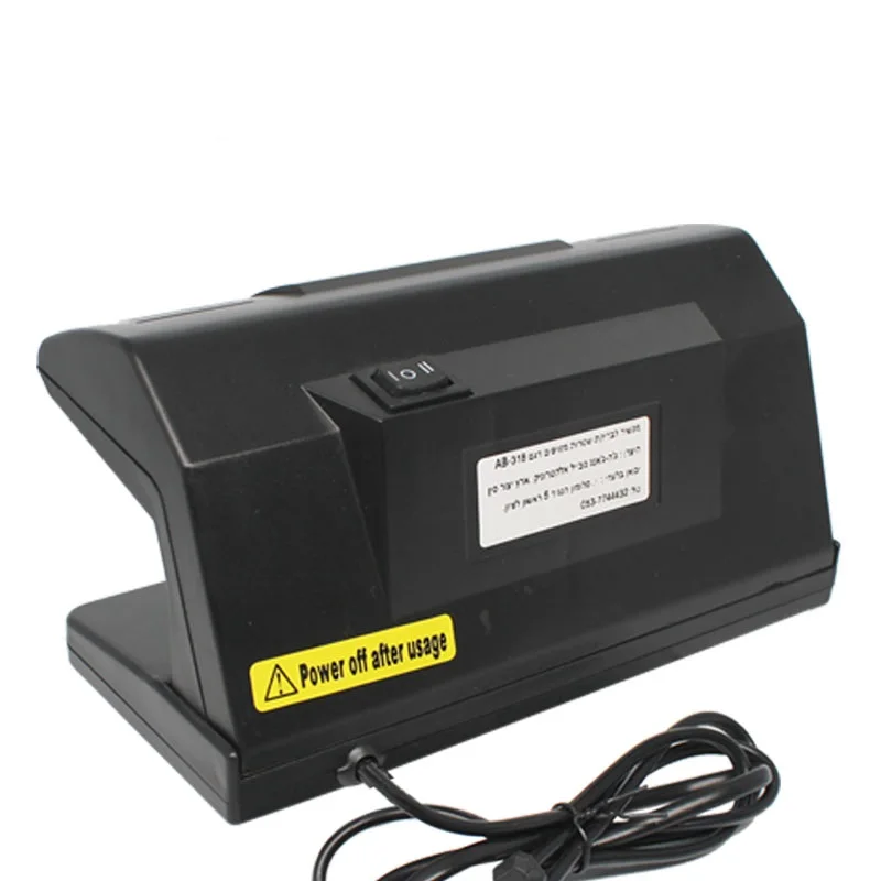 UV And Watermark detector Money Detector Mini Bill Counter Cash Cheque Passport Checker Bill Detecting Money Detector UV Light