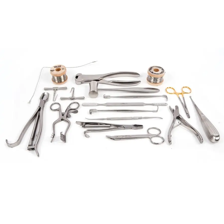 LANE Bone Holding Forceps With Ratchet Orthopedic Surgical Instruments CE Approved 16cm