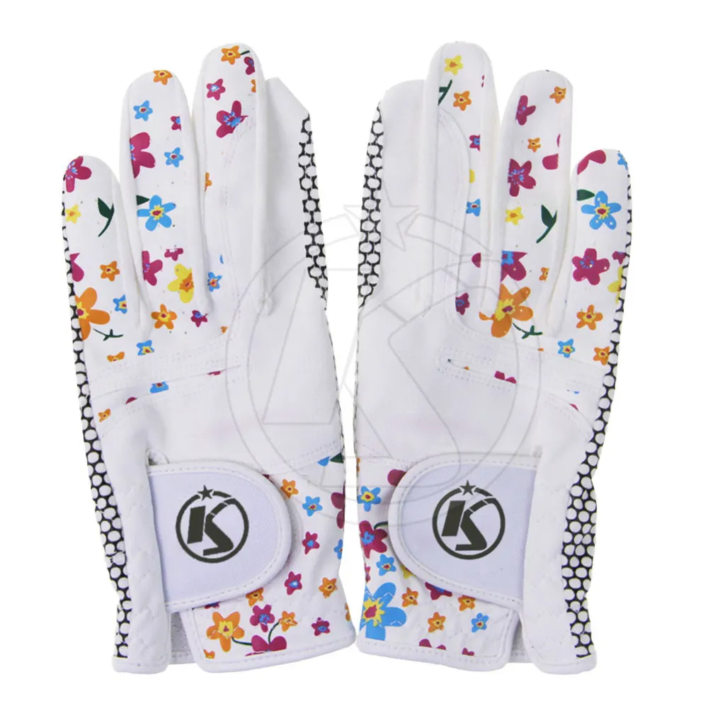 Golf Gloves With Custom Logo Anti Slip Golf Glove Cabretta Leather Sheep Skin Golf Gloves