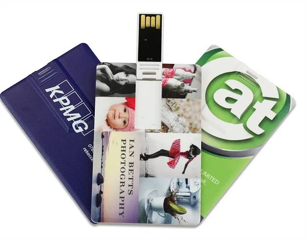 Music album Promotional Gift Custom Logo Credit Card USB Flash Drive Advertising USB 1GB