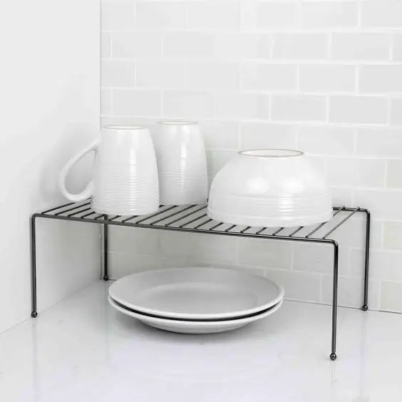 Decorative storage rack for dish and plate and all accessories of kitchen items wall hanging rack made of iron handicraft
