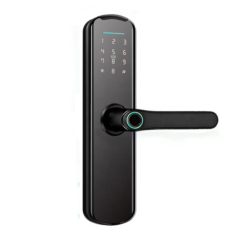 Navicat Smart Digital Electronic Security Door Lock Biometric Fingerprint Keyless Rfid Card Automatic Door Locks Tuya TTLock App