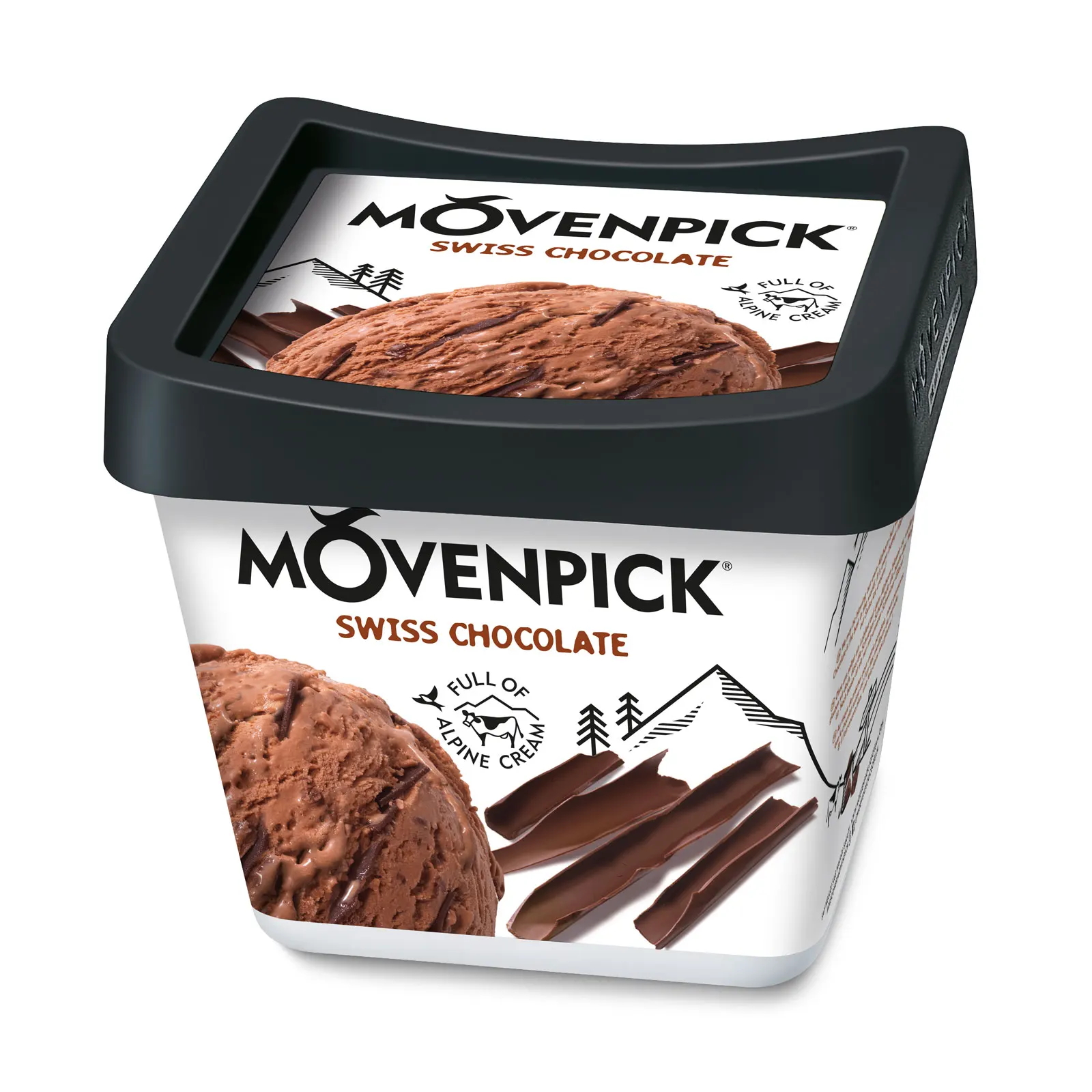 Movenpick Espresso Croquant Ice Cream 900ml   Factory Supplied Soft Serve Nestle MOVENPICK | Swiss Chocolate Ice Cream 900ml (1600746162014)