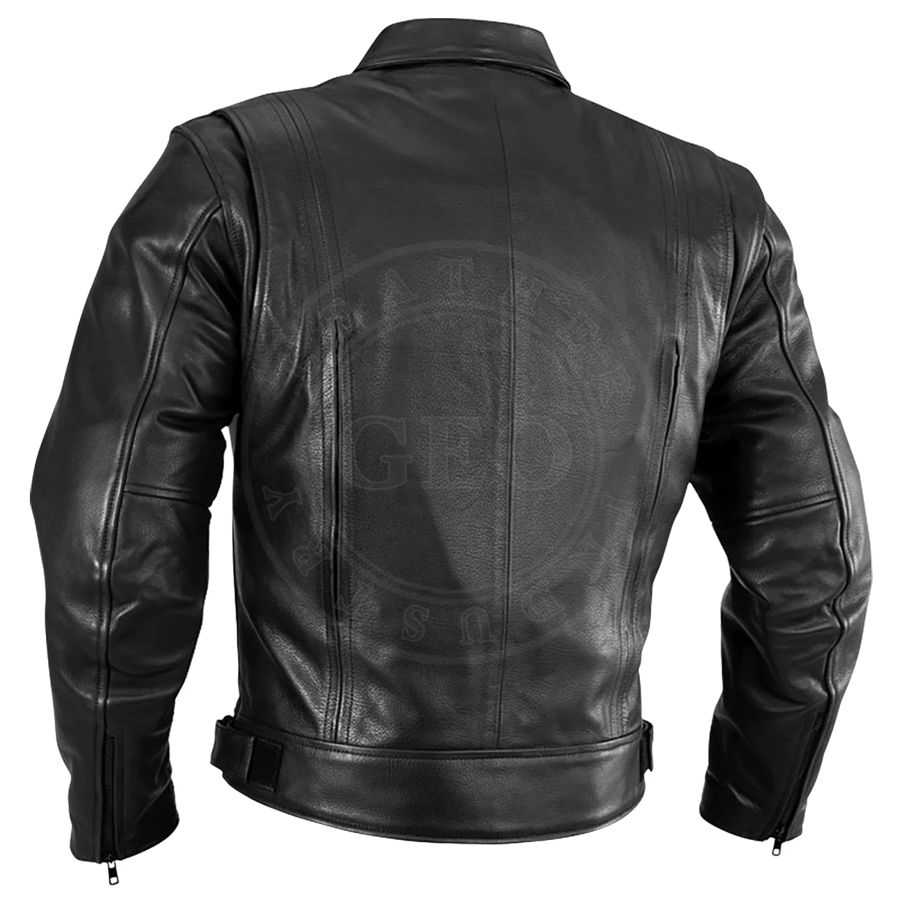 Motorbike Leather Jackets For Men Bikers