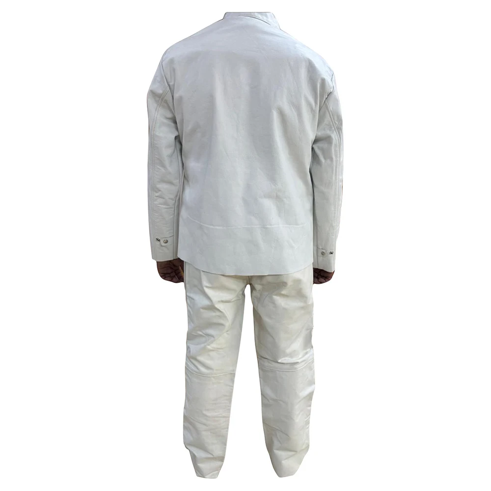 Flame Resistant Polyester Coverall Flame Retardant Welding Cotton Clothing Welder Pants Fire Resistant Welding coveralls