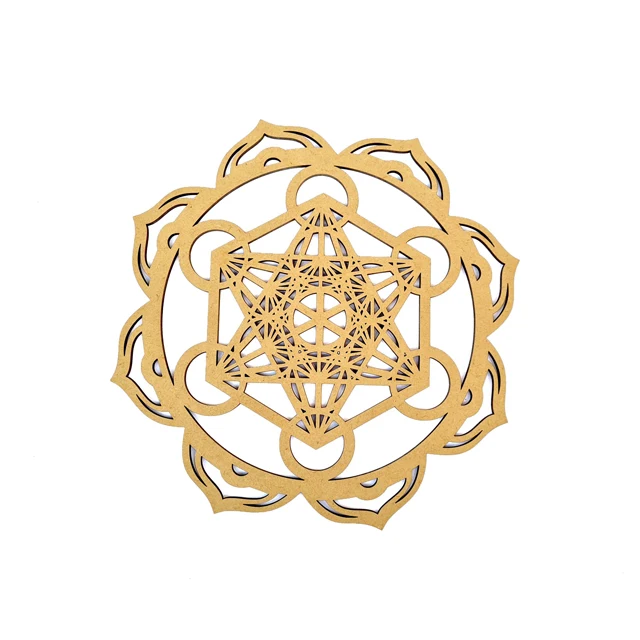 Священный куб Метатрона, Геометрическая деревянная мандала, религиозная настенная скульптура, искусство, Декор, кристальная сетка, дзен Йога, медитация, религиозный алтарь