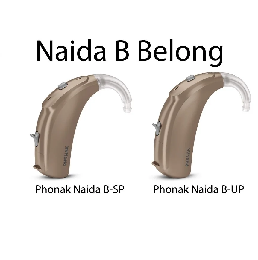 digital programmable hearing aid phonak naida B 50 SP BTE hearing aids for tinnitus super power bte hearing aids 12 channels