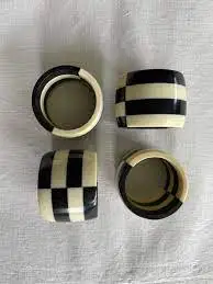 Bone Napkin Ring Best Indoor Decor Table Design Napkin Holder With Multiple Finishing And Theme design