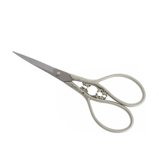 Pointy tip 4 Inch Large Handle Embroidery Scissors customize size and color embroidery scissors
