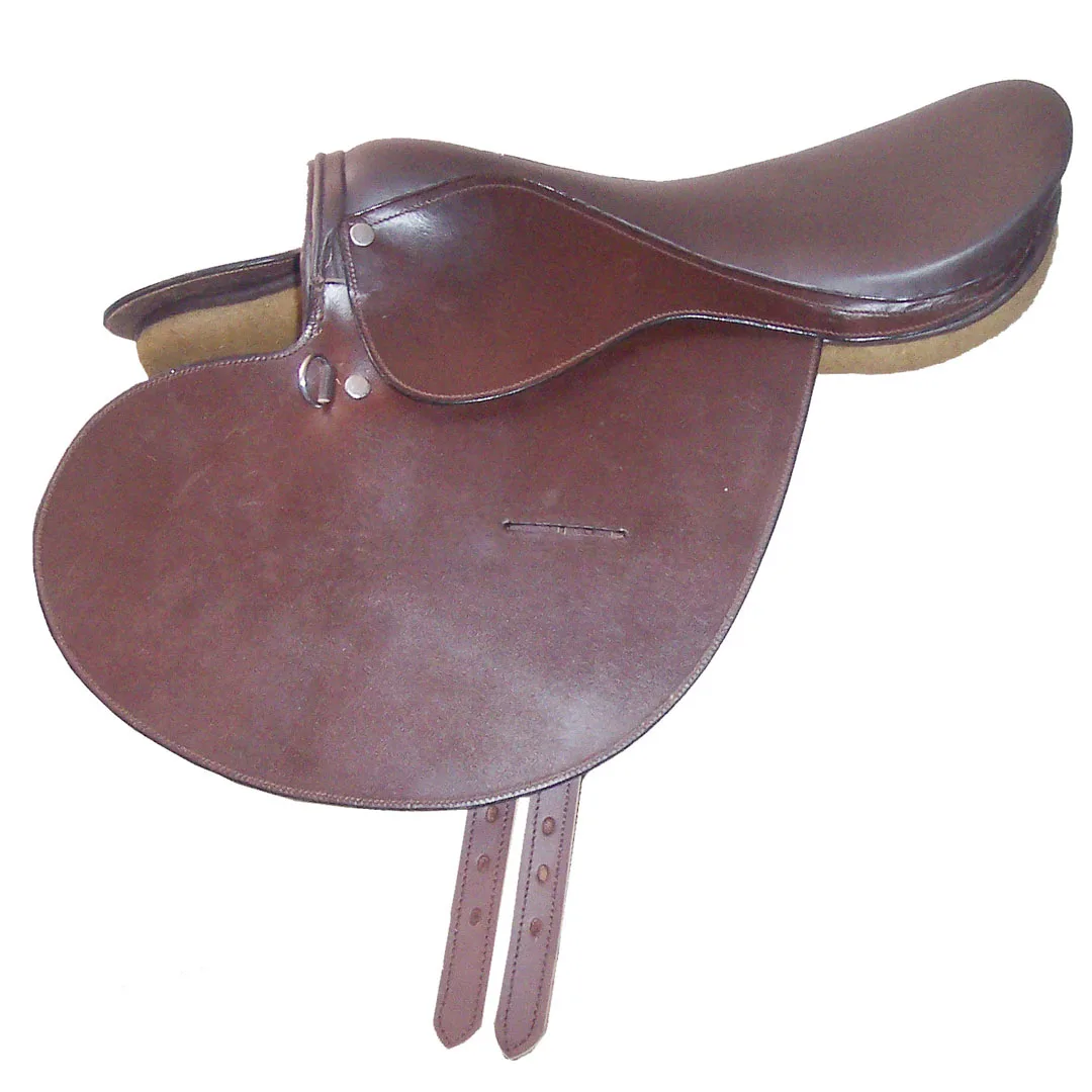 Outdoor Sports Horse Tack Genuine Leather Exercise Saddle Leather Racing Saddles All Sizes Custom Horse Equipments Manufacturer