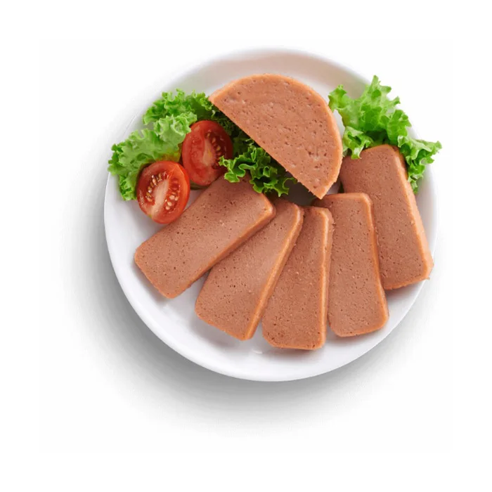Маленькая жестяная консервированная мясная ветчина ланч-мясо дешевая цена