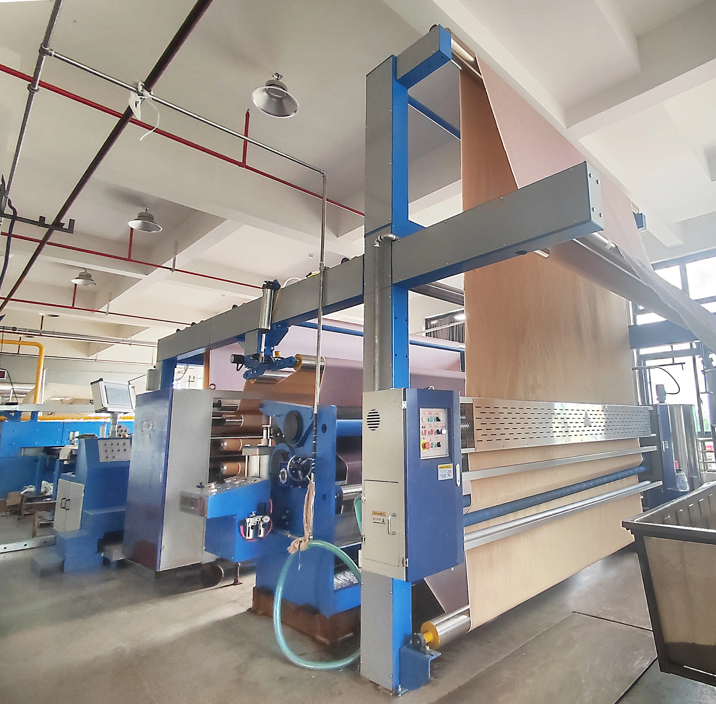YC-C02 Youneng Stenter Machine For Banner  Polyester Fabrics Textile Finished
