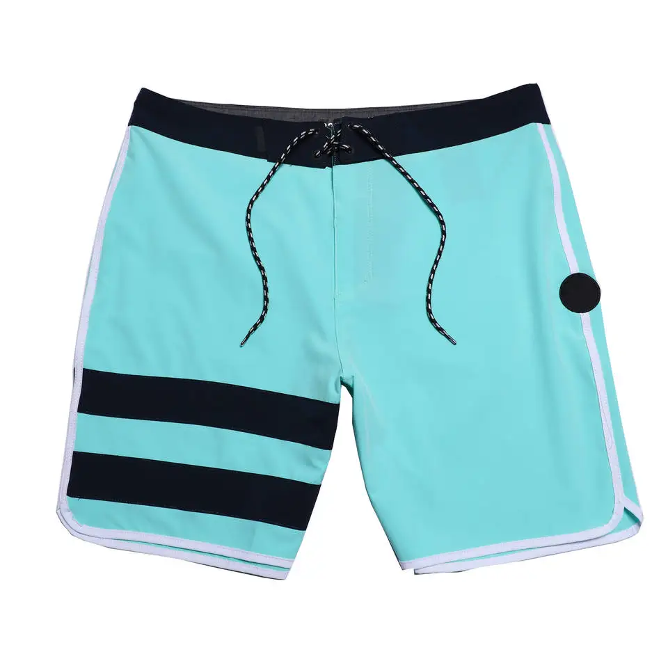 custom surf printing beach shorts swimming board shorts men boardshort mens swim trunks with compression liner