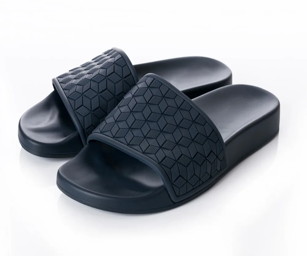 Latest Model 2022 Fashionable Printed Slides Unisex Flat Flip Flop Rubber Slides Slipper Soft Breathable Yezzy Slides For Girls