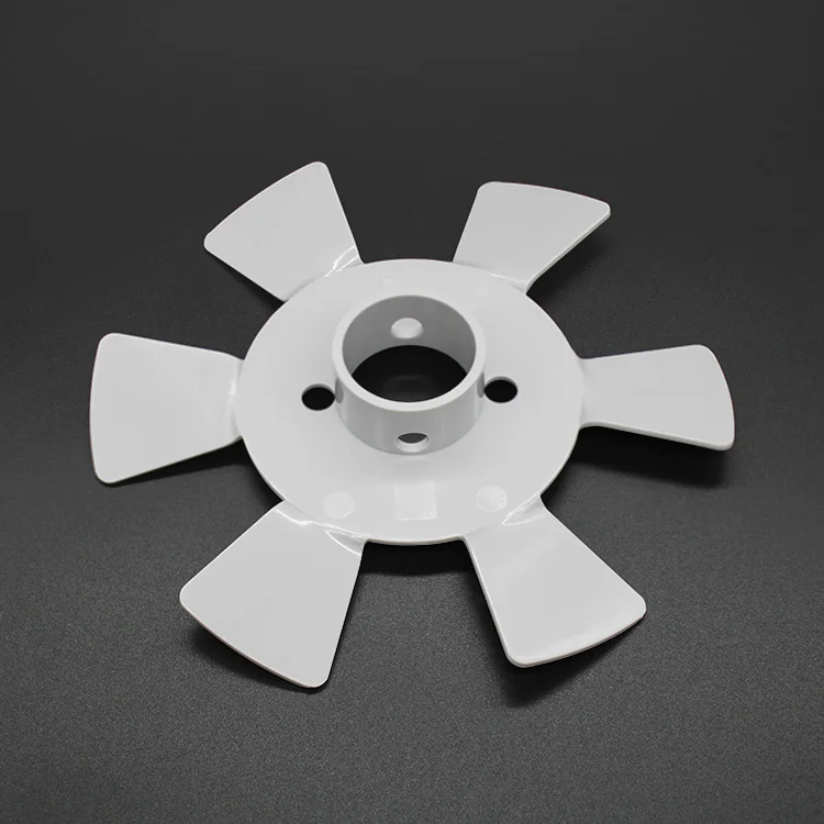 PES plastic fan leaf for small industrial motor  Plastic fan blade of micro ventilation duct  Humidifier pes blade factory
