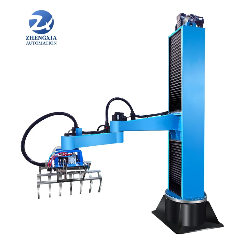 Fully Automatic Stacking Palletizing Robot Customization 25kg Bag Carton Barrel Palletizing Robot Column Palletizer