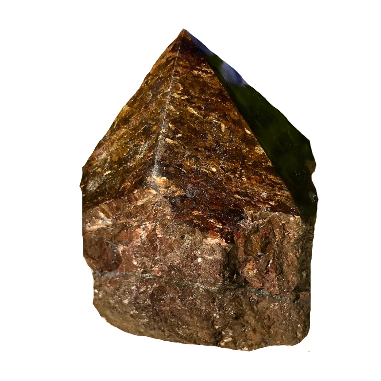 Natural Bronzite Point Cut Base Crystal Point healing natural beauty is a perfect home or office decoration master