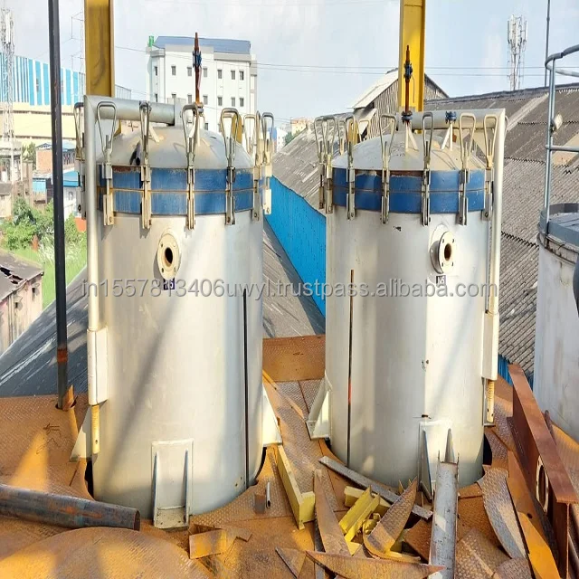 Well Designed And Manufactured Vertical Pressure Leaf Filter With Conical Bottom & Dish End Top From Pemac Projects