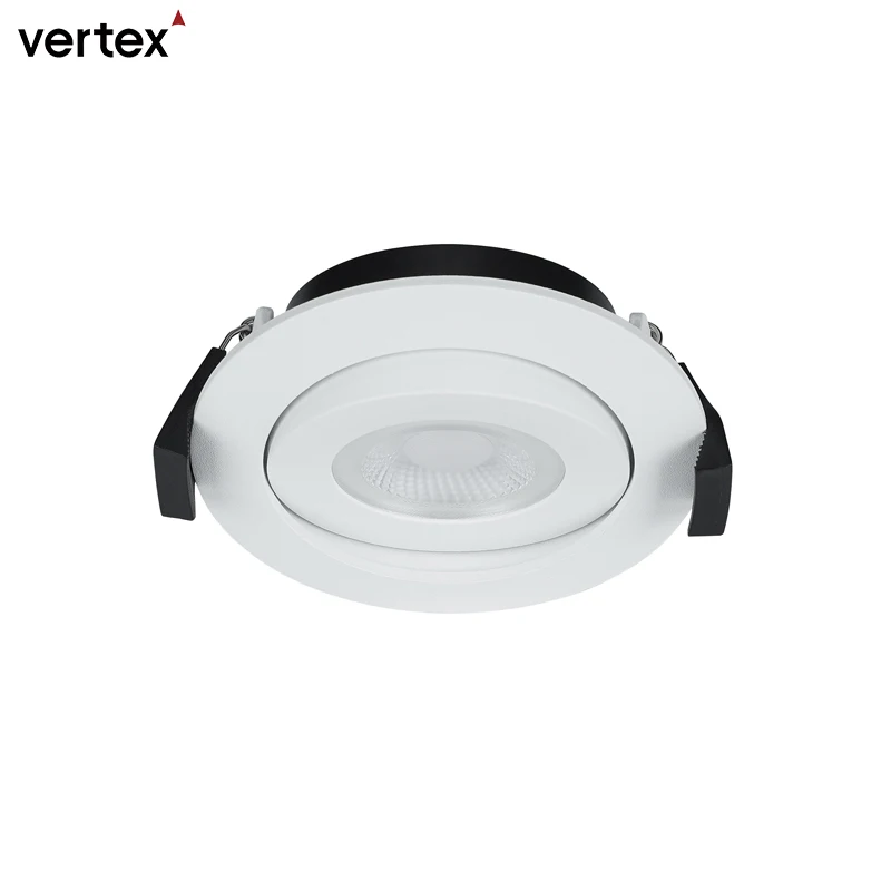 Vertex 5 Вт Потолочный Светильник 3000K 4000K 5700K Cct светильники горячая Распродажа Регулируемые кольца современные потолочные светодиодные 400lm