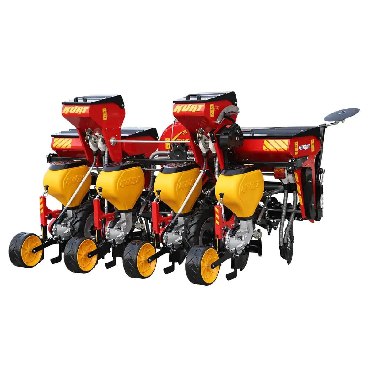 Wholesale Farm Machinery Tractor 4 Rows Corn Planter Machine Corn Seed Planter For Sale Cheap Price