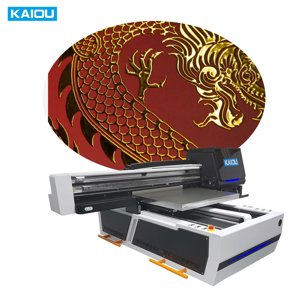 UV inkjet printer foil sticker paper crystal hologram stickers printing machine for small business multifunction uv dtf printer