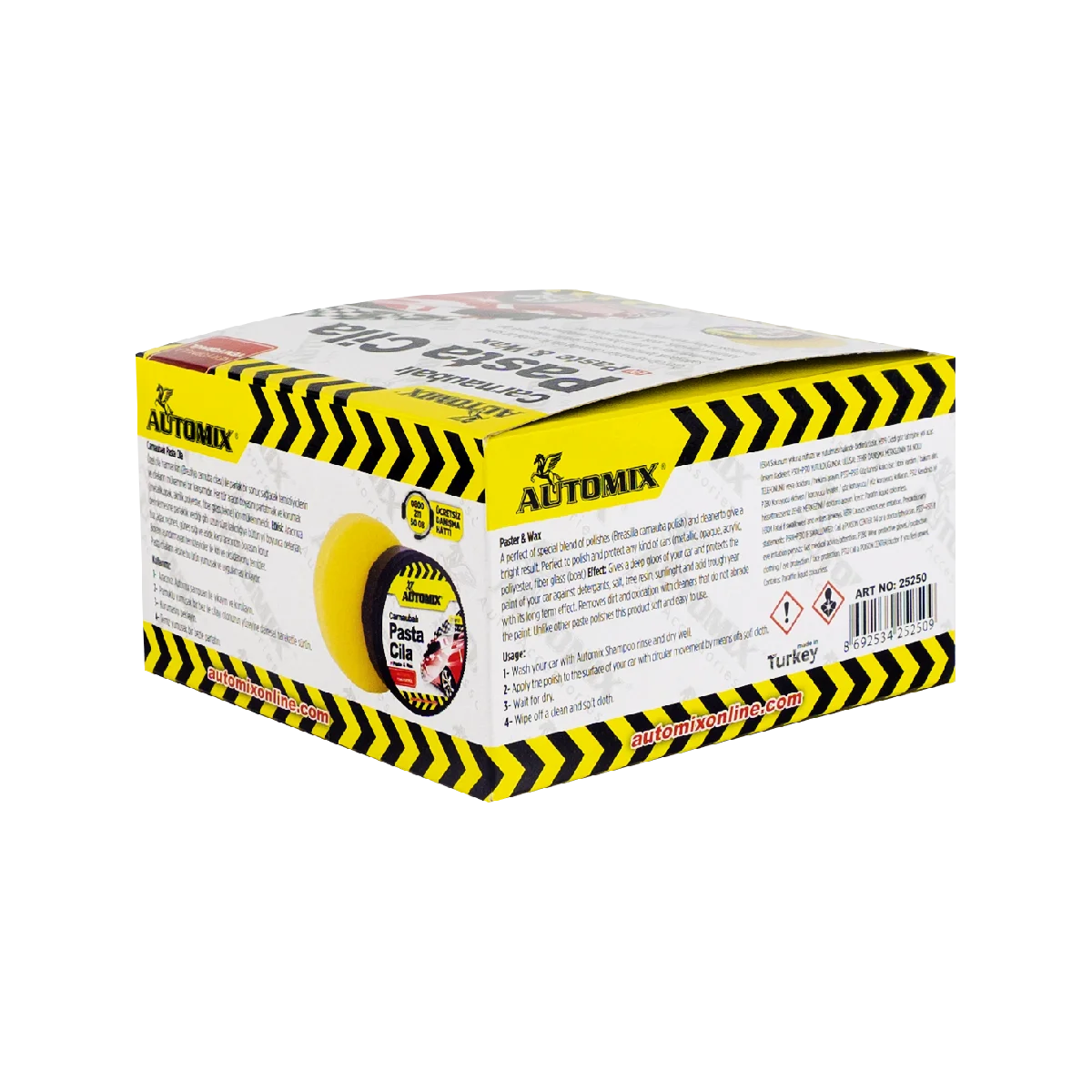 Hot Sale High Quality Carnauba Paste Wax New Formula Long Lasting Polish for Car from Turkey UV Protection Low Price