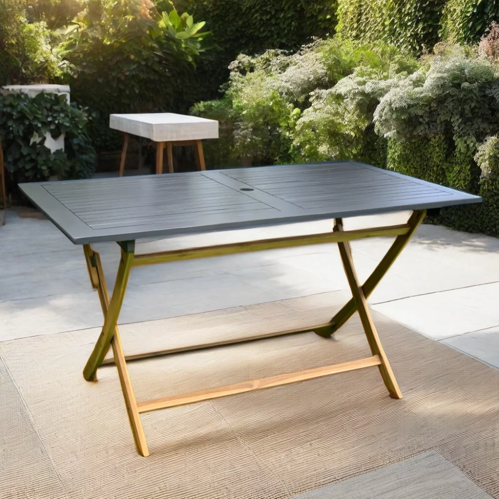 Outdoor Acacia Wood Folding Dining Table