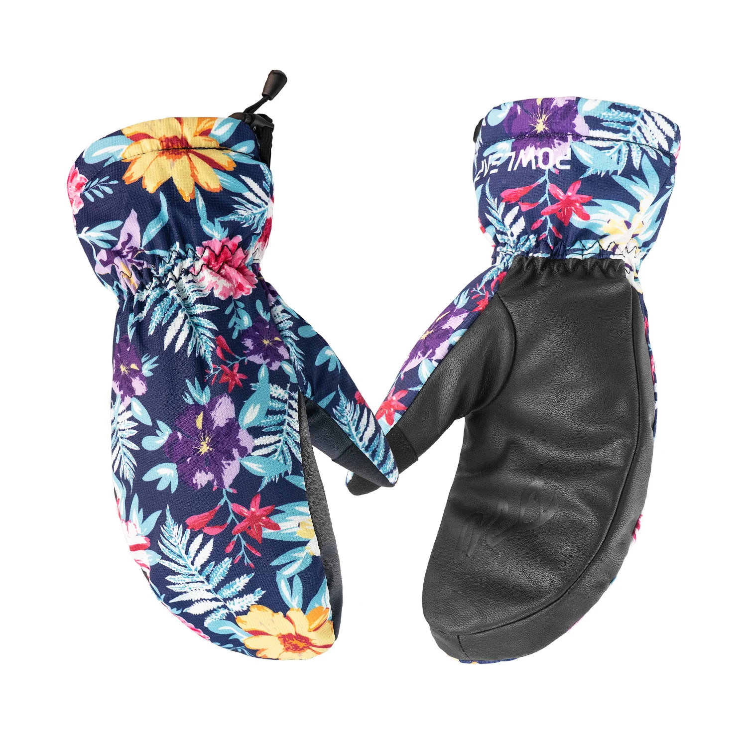 Winter Outdoor Warm Ski Mittens Gloves Cold Resistant Ski Gloves Waterproof Cross-country Ski Sports Gloves