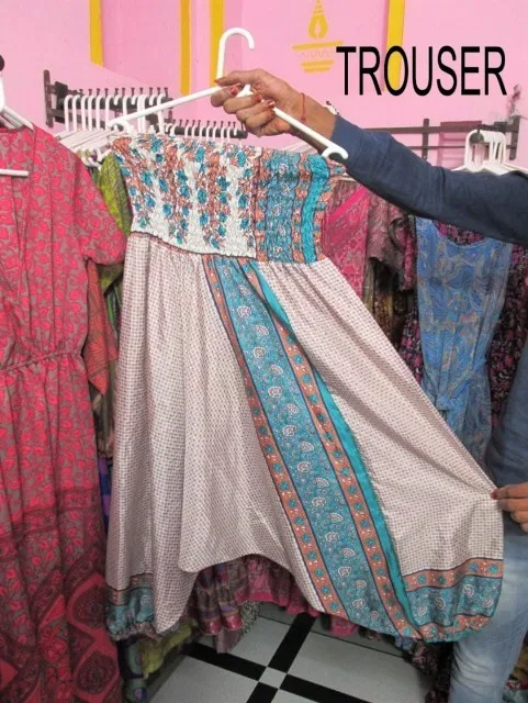 High Quality Silk Harem Pants Trousers Gypsy Hippie Bohemian Indian Baggy Style Men Women Pants