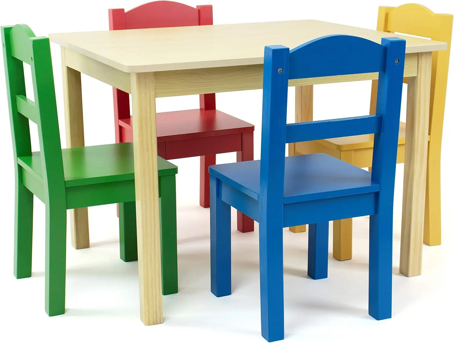 Wholesale Montessori Sensory Table Set Wood Kids Table Chair with White Board Blackboard 3-in-1 Activity Study Table Toddlers