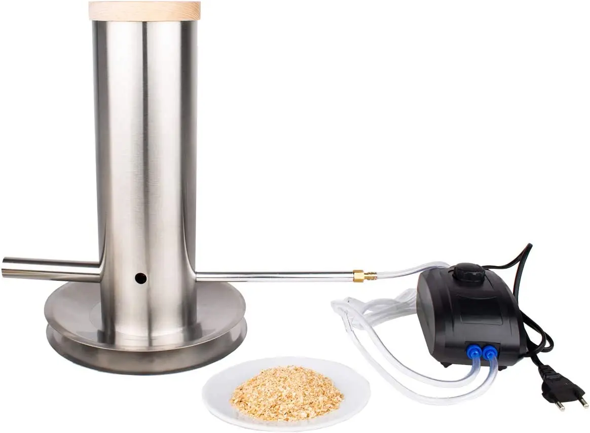 Cold Smoke Generator for Food Cold / Hot Smoking Meat Fish salmon BBQ