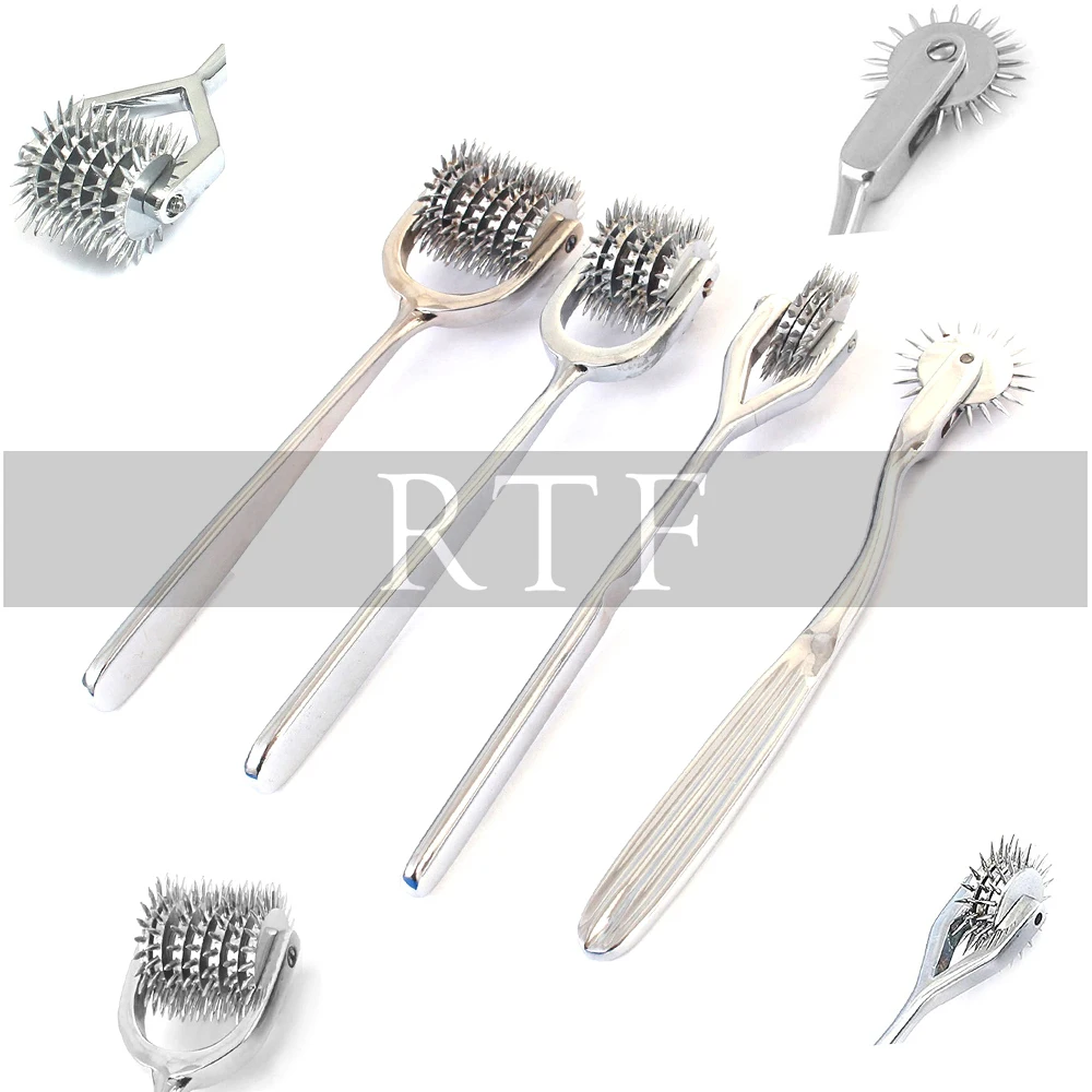 Diagnostic NEUROLOGICAL Instruments WARTENBERG Sensory Pinwheel PIN Wheel 5 Head Stainless Steel