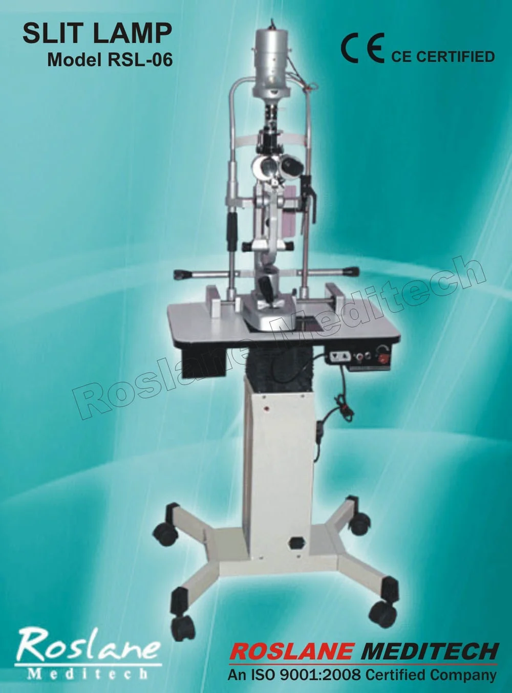 Optical Slit Lamp Microscope with Digital Camera