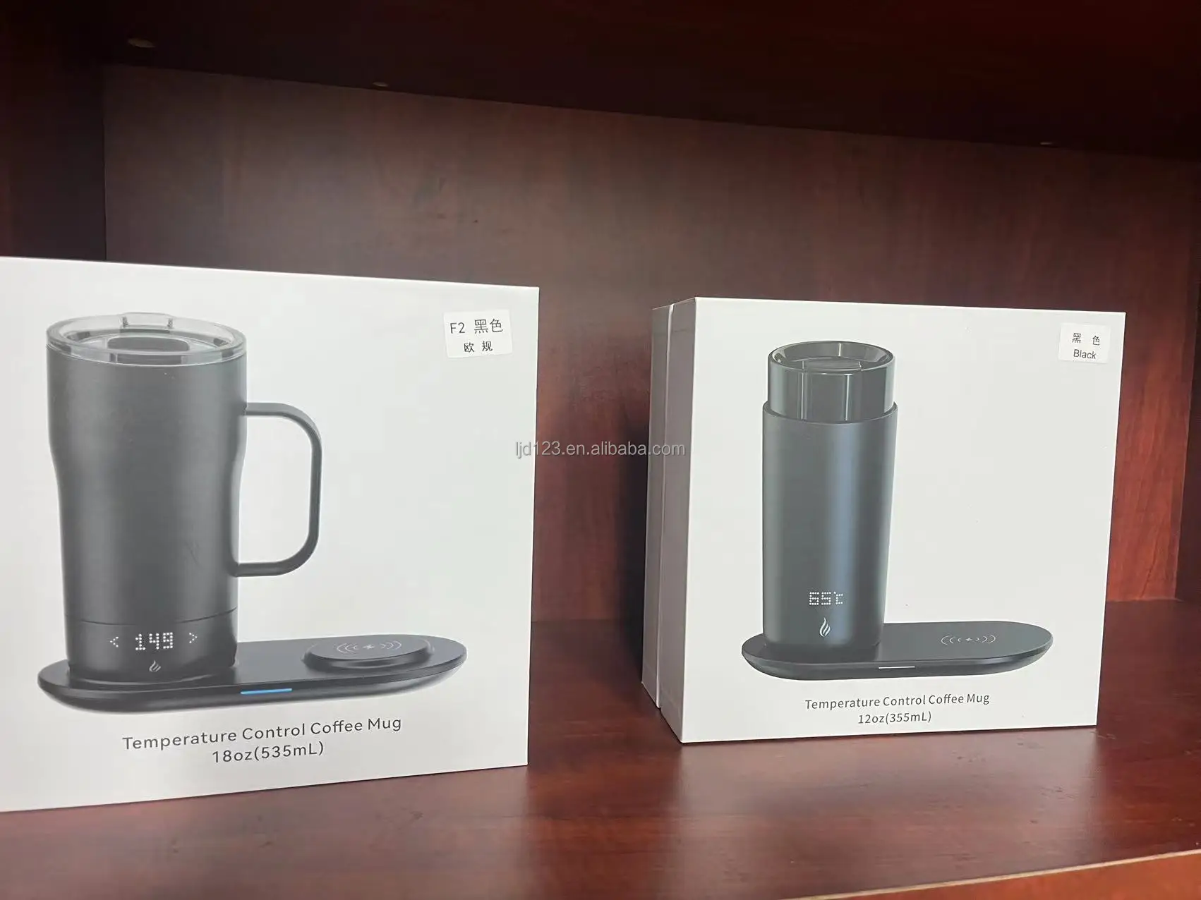 Good design fine Design constant temperature smart coffee mug warmer warmer With Wireless Combo Charger 500ml smart digital thermo mug