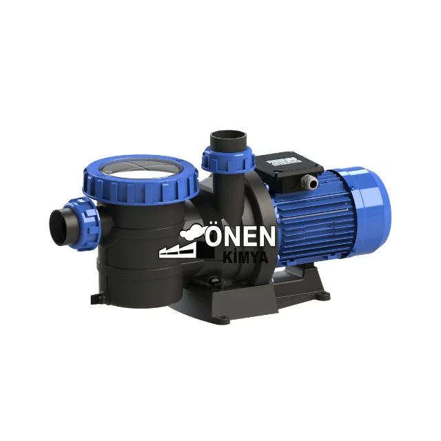 Hot Sale Durable Pool Pumps ONEN KIMYA 380v 1.5 HP-T Elit-e Model Swimming Pool Pump With Filter And Record Key Blue Color