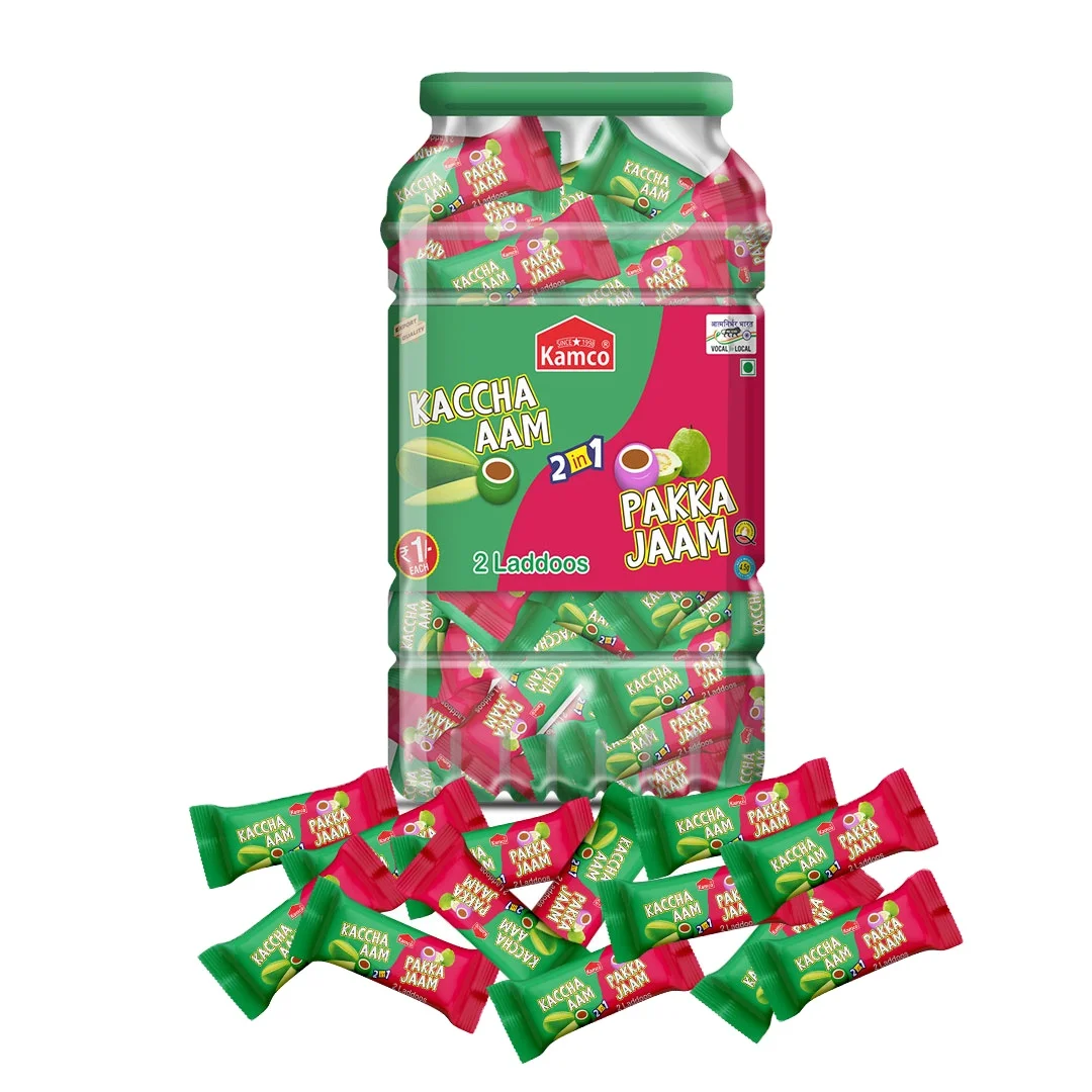 Export Quality Kaccha Aam - Pakka Jam 2 in 1 Two Laddoos