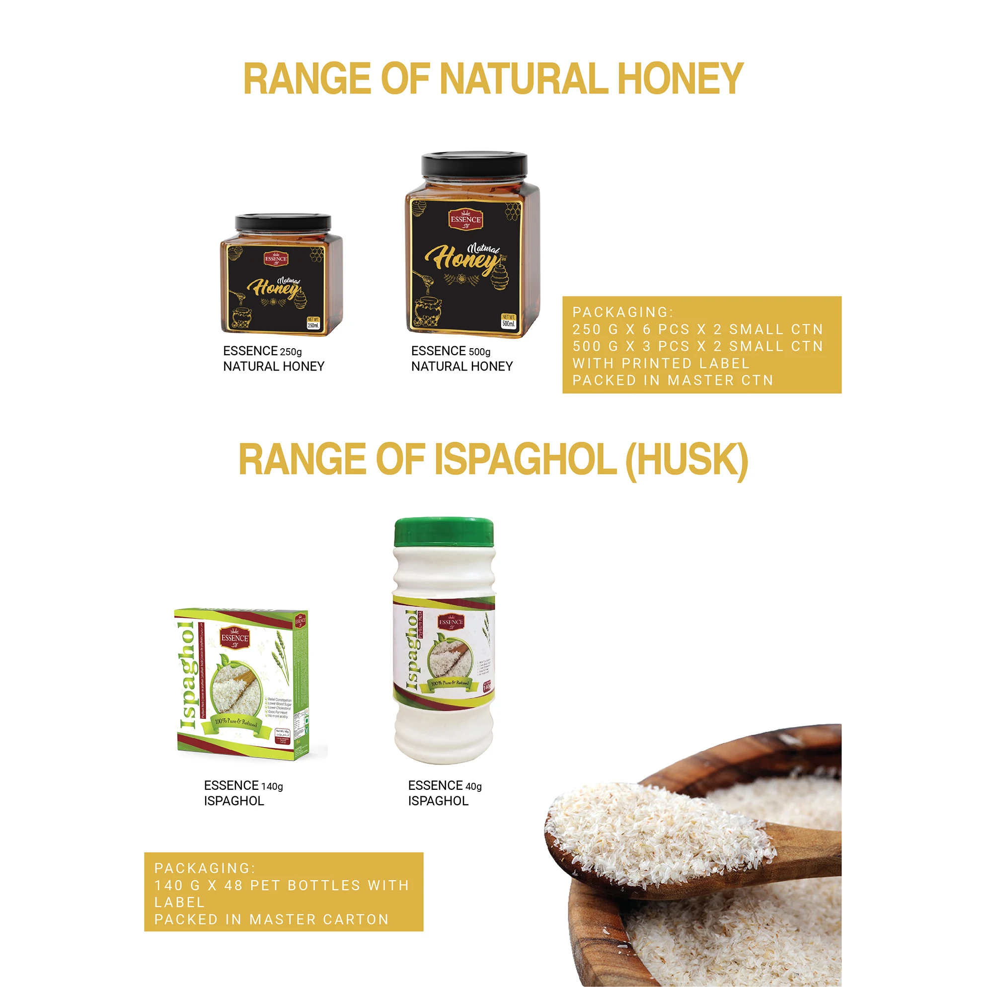 Essence Royal Organic Natural Honey 250 Gms