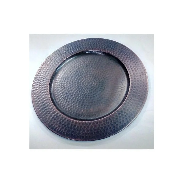 New Arrival Design Charger Plate For Home Decor With Multiple Finishing Dinnerware Food Plate For Modern Theme