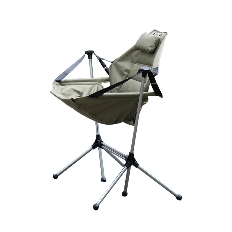 Wholesale Ultralight Portable Foldable Outdoor Hanging Garden Beach Camping Rocking Chair