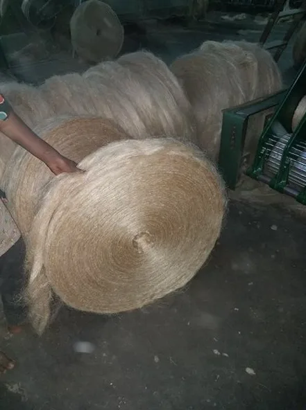 Average Quality 100% Natural Uncut Jute Fiber Sliver Roll Factory Direct Supply New Products Eco-friendly Wholesale Price