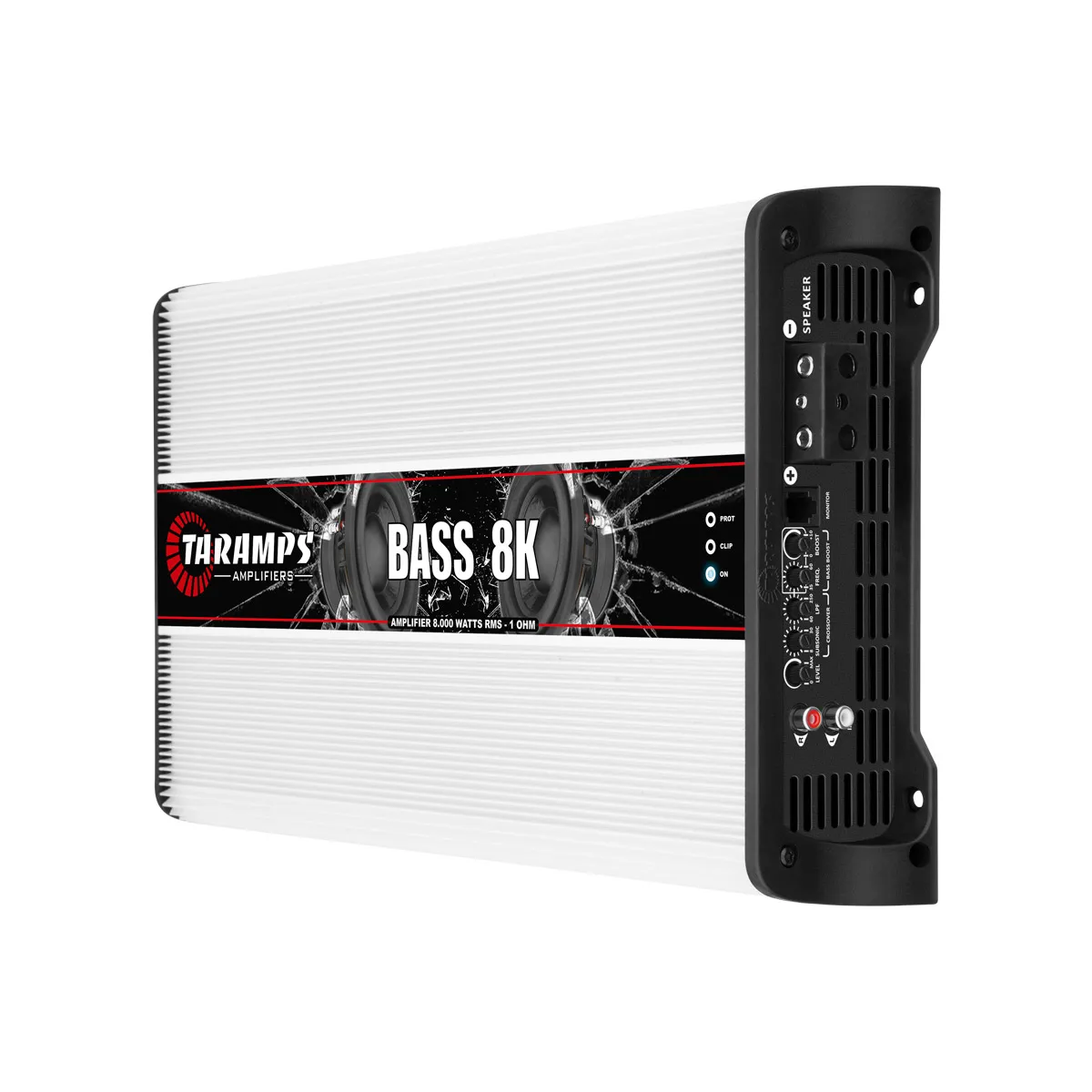 Convex Audiophile Car Amplifier Silver Channel OEM Taramps Bass 8k 8000 Watts Rms 1 Channel Car Audio Amplifier