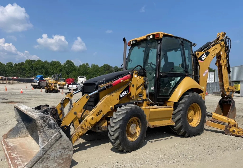 Экскаватор-погрузчик CAT 430F/подержанный гусеничный 420 погрузчик для продажи 4x4