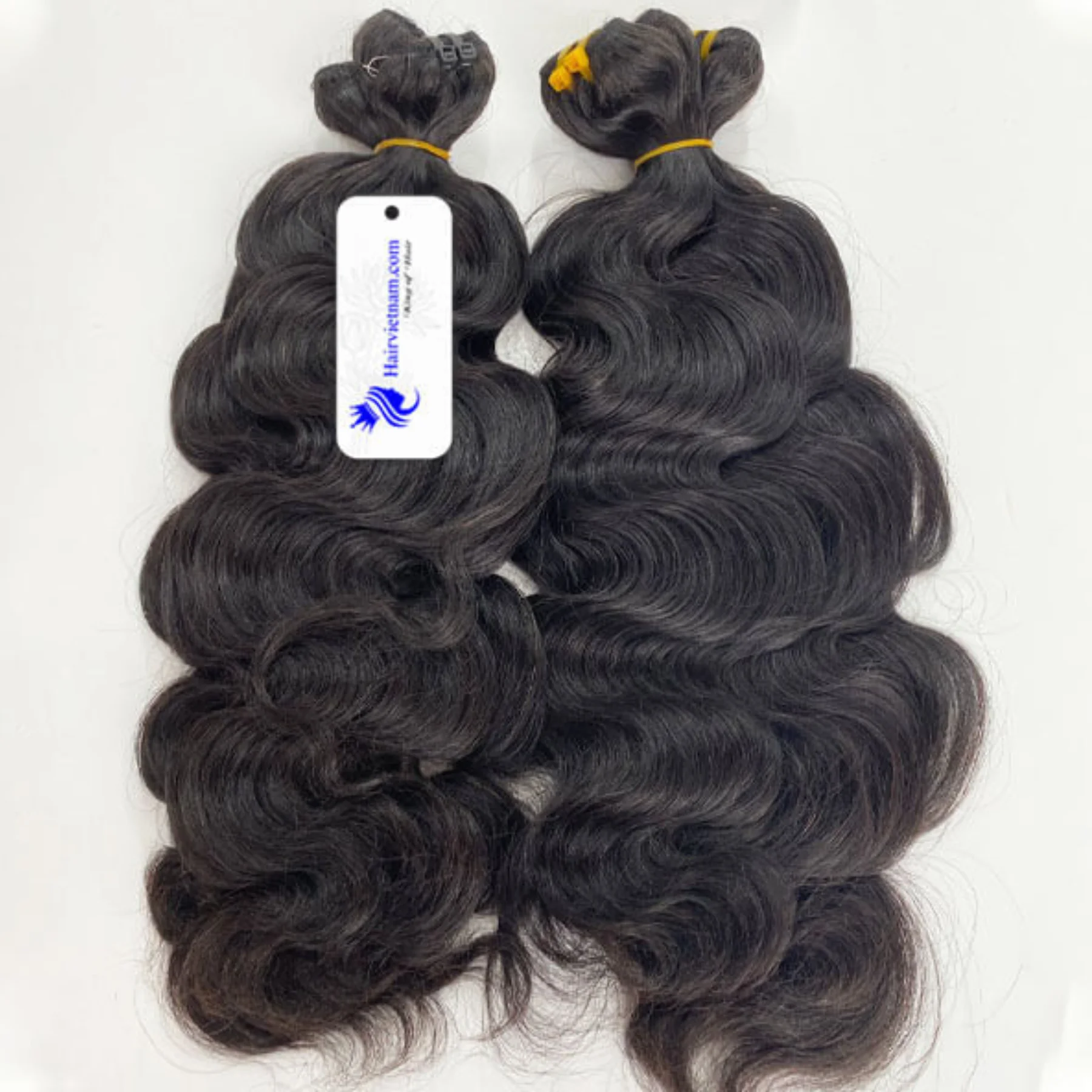 High Quality 100% Human Hair Extensions Raw Vietnamese Natural Wavy Smooth and Silky Texture for Curly Hair in Bundle