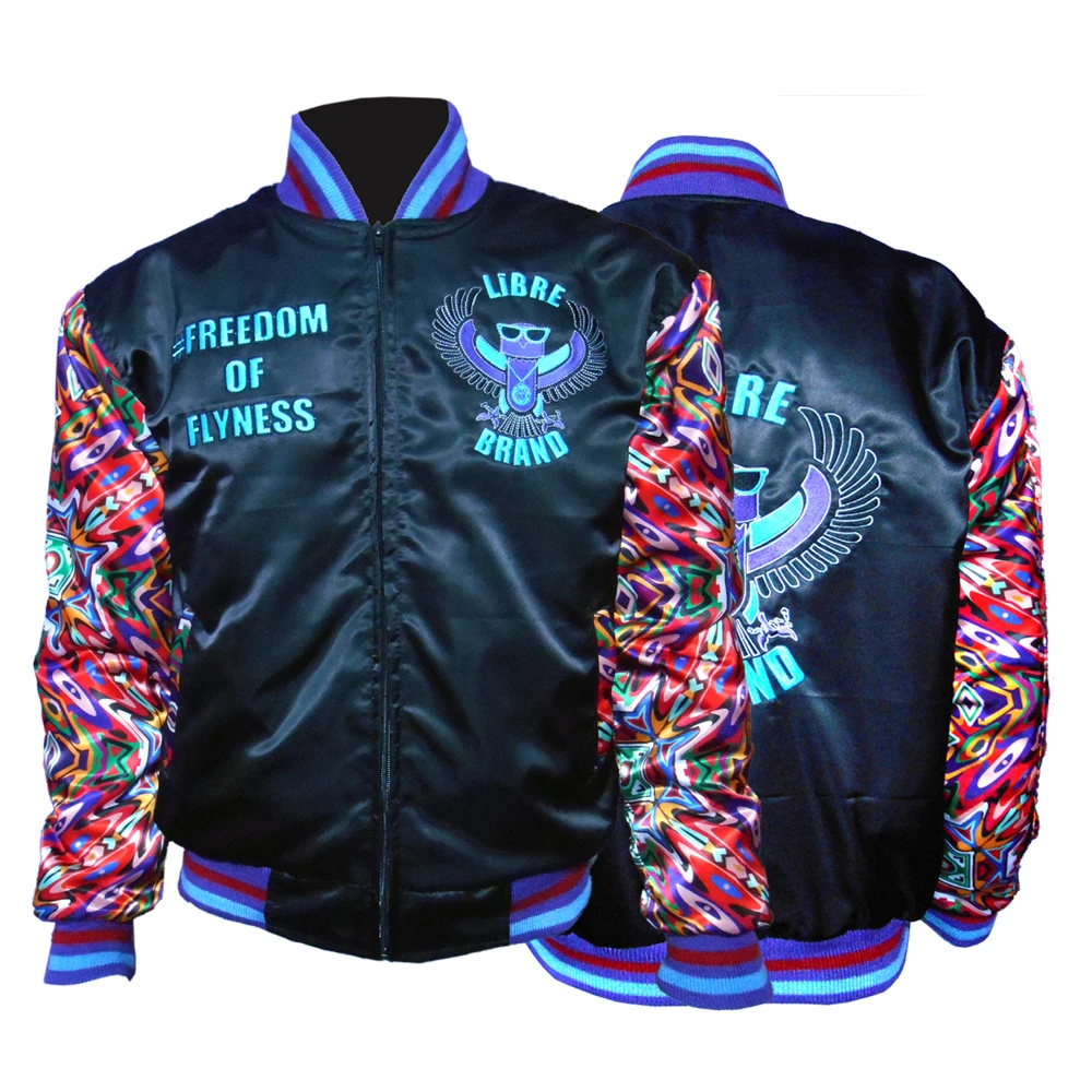 High Quality Sublimation windbreaker bomber Varsity jacket from GLOVES City Sialkot Pakistan