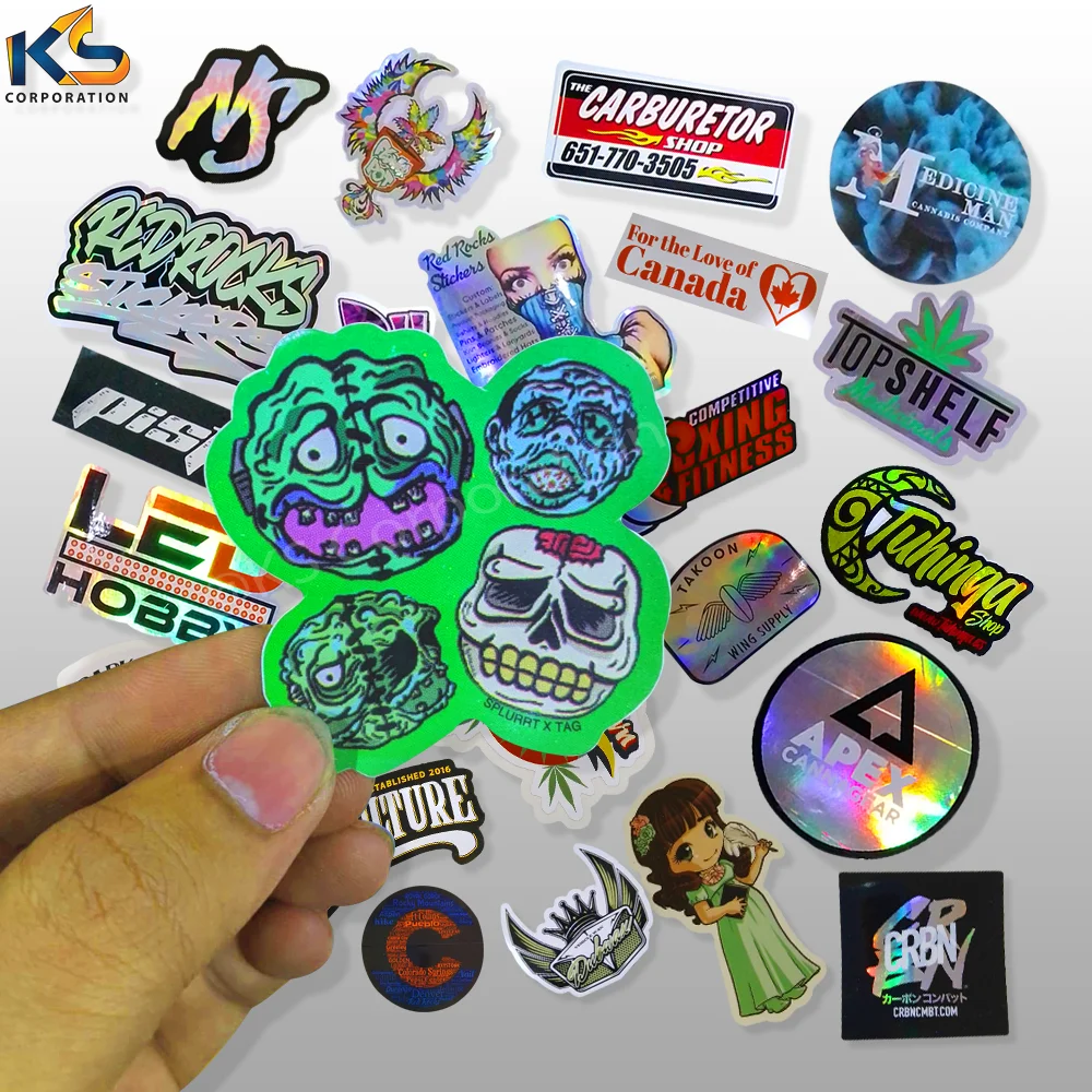 Custom Die Cut Cartoon PVC Vinyl Anime Sticker With Your Own Design PVC Stickers Print Outdoor Adhesive Stickers,uv Resistant