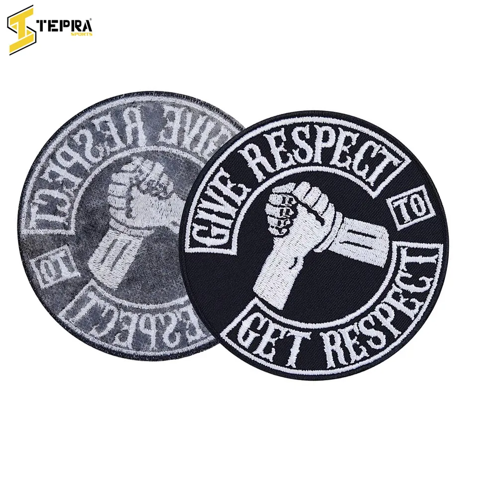 in Different Design Hand Made Newest Embroidery Patches by TEPRA SPORTS Make Your Own Product